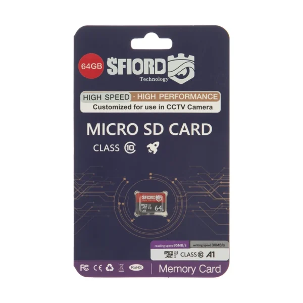 کارت حافظه microSDXC اسفیورد 64 گیگابایت|ویرا تک|کارت حافظه