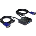 سوئیچ 2 پورت KVM مدل KVM-222|ویراتک|viratech|viratechnology|viratk| سوئیچ