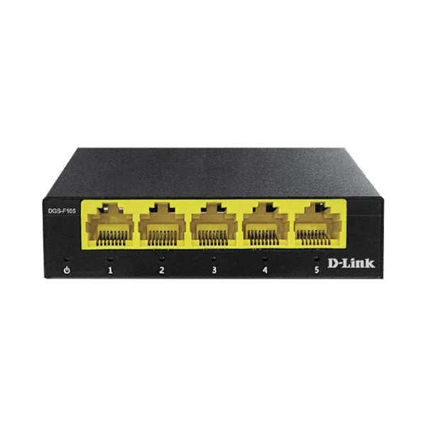 سوئیچ 5پورت D-LINK DGS-F105|viratek|viratech|viratechnology